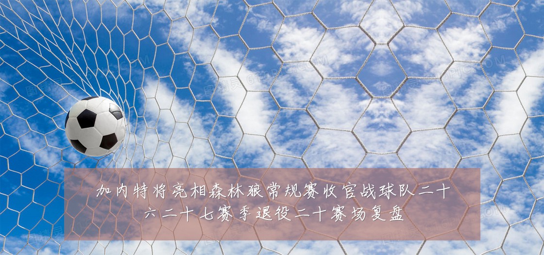 加内特将亮相森林狼常规赛收官战球队二十六二十七赛季退役二十赛场复盘